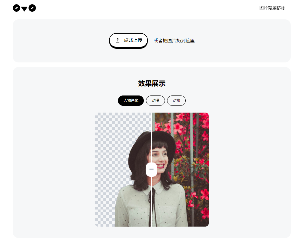 0v0免费在线 AI 抠图工具
