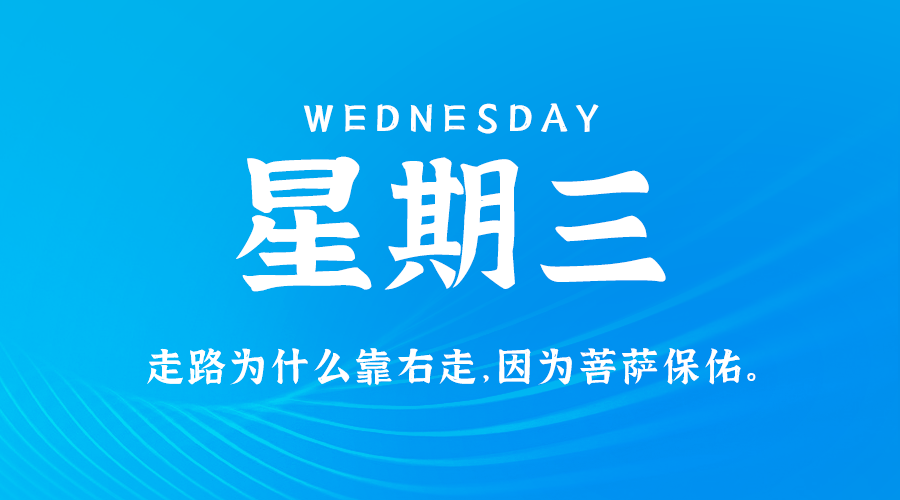 09日04日，星期三，在这里每天60秒读懂世界！